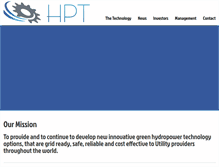 Tablet Screenshot of hydropowertechnologies.com